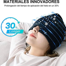 Cargar imagen en el visor de la galería, Gorro de Gel Terapéutico Natural - Estrés, dolor de cabeza, etc