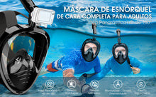 Cargar imagen en el visor de la galería, Máscara de Snorkel PRO™ | Respirá natural + Antiempañante