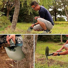 Cargar imagen en el visor de la galería, Pala Plegable Táctica 4 en 1 – Compacta, Resistente y Lista para Todo