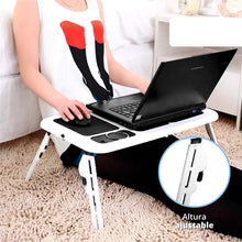 Cargar imagen en el visor de la galería, Mesa Portátil para Notebook “Work&Chill” con Cooler USB