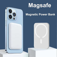 Cargar imagen en el visor de la galería, Power Bank Magnético Portátil con MagSafe - Carga Rápida y Compacta