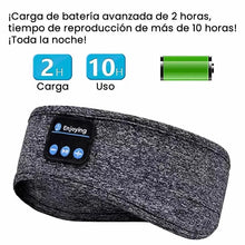 Cargar imagen en el visor de la galería, Vincha con auriculares Bluetooth para dormir o hacer ejercicio