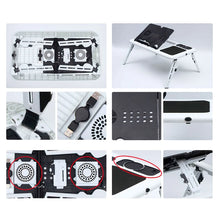 Cargar imagen en el visor de la galería, Mesa Portátil para Notebook “Work&Chill” con Cooler USB