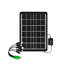 Cargar imagen en el visor de la galería, Cargador Solar para Celular – 8 W - emergencia para Cortes de luz