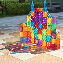 Cargar imagen en el visor de la galería, Bloques magnéticos de Construcción STEM