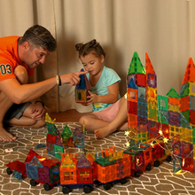 Cargar imagen en el visor de la galería, Bloques magnéticos de Construcción STEM