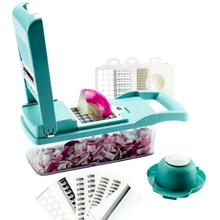 Cargar imagen en el visor de la galería, Cortador, Picador y Rallador de 7 cuchillas 16 en 1- EasyCut™