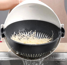 Cargar imagen en el visor de la galería, Rallador con escurridor - 7 cuchillas KITCHEN