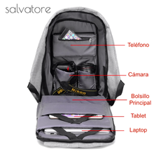 Cargar imagen en el visor de la galería, Mochila Antirrobo Unisex SecureBag™