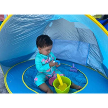 Cargar imagen en el visor de la galería, Piscina y Protección UV con Oasis Infantil 3 en 1
