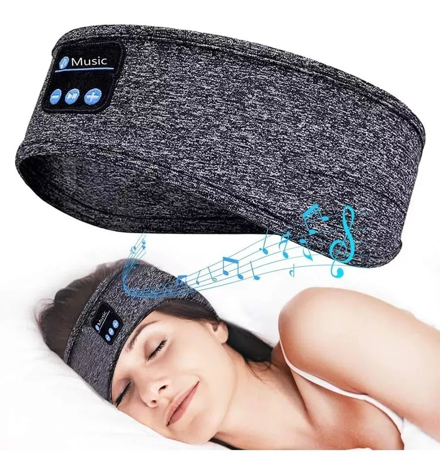 Vincha con auriculares Bluetooth para dormir o hacer ejercicio