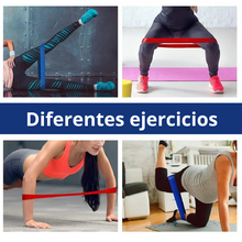 Cargar imagen en el visor de la galería, Bandas Fitness 5 Piezas Diferentes Intensidades
