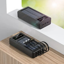 Cargar imagen en el visor de la galería, Batería Portátil con Cargador Solar 20.000 mAh SunCharge Pro™ - Envío Gratis 24-72 Hs
