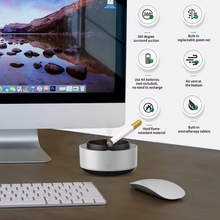 Cargar imagen en el visor de la galería, Cenicero Antihumo, transforma tu casa, auto o oficina en un lugar con menos humo
