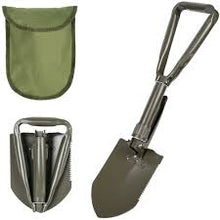 Cargar imagen en el visor de la galería, Pala Plegable Táctica 4 en 1 – Compacta, Resistente y Lista para Todo
