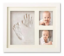 Cargar imagen en el visor de la galería, BabyPrints™ — Kit de Huellas para Bebé con Marco de Madera
