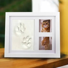 Cargar imagen en el visor de la galería, PawPrints™ — Kit de Huella para Mascotas con Marco de Madera
