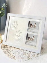Cargar imagen en el visor de la galería, PawPrints™ — Kit de Huella para Mascotas con Marco de Madera
