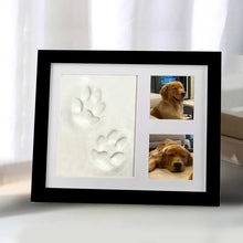 Cargar imagen en el visor de la galería, PawPrints™ — Kit de Huella para Mascotas con Marco de Madera
